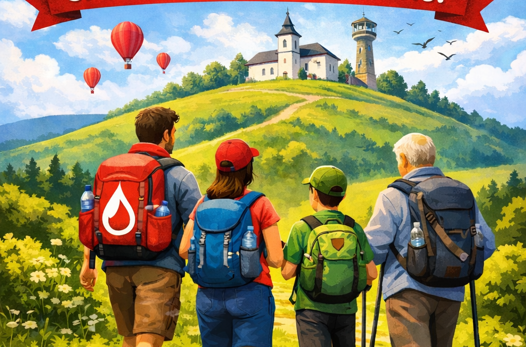 Světový den hemofilie oslavíme společným výšlapem na Zvičinu